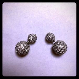 Rhinestone earrings